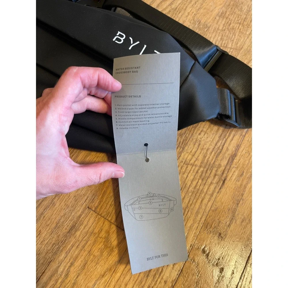 BYLT Basics water resistant